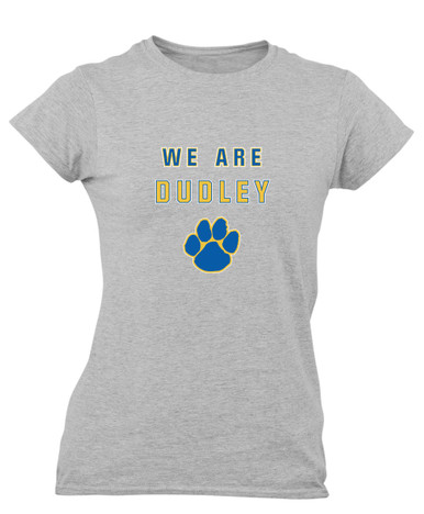 Dudley Panthers Paw We Are Women's SS T-Shirt