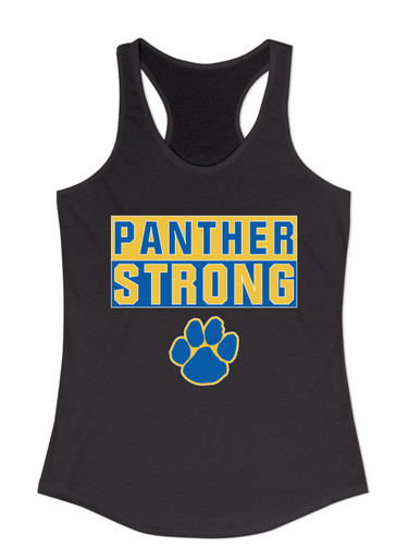 Dudley Panthers Paw Strong #1 Women's Tank Top