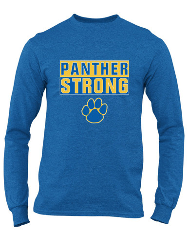 Dudley Panthers Paw Strong #1 Men's Premium LS T-Shirt