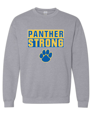 Dudley Panthers Paw Strong #1 Men's Sweatshirt