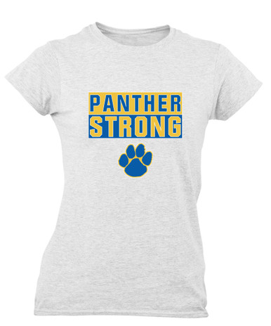 Dudley Panthers Paw Strong #1 Women's Premium SS T-Shirt