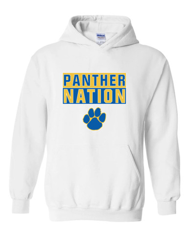 Dudley Panthers Paw Nation #1 Men's Hoodie