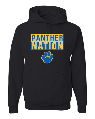 Dudley Panthers Paw Nation #1 Men's Premium Hoodie