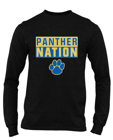 Dudley Panthers Paw Nation #1 Men's Premium LS T-Shirt