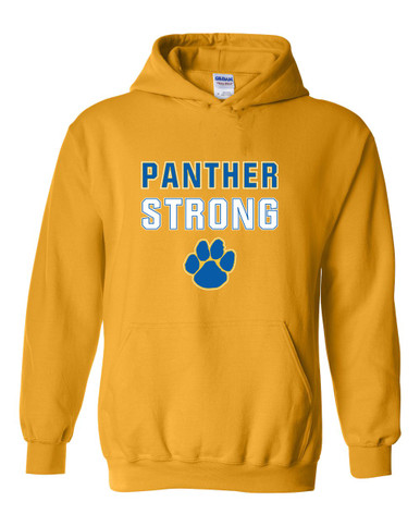 Dudley Panthers Paw Strong #2 Men's Hoodie