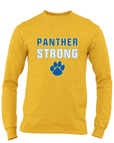 Dudley Panthers Paw Strong #2 Men's LS T-Shirt