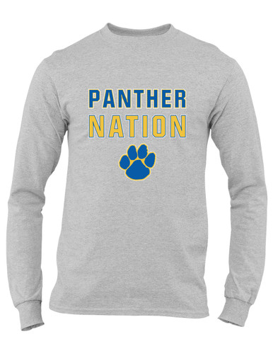 Dudley Panthers Paw Nation #2 Men's Premium LS T-Shirt