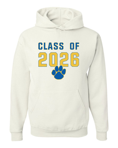 Dudley Panthers Paw Class of 2026 Men's Premium Hoodie