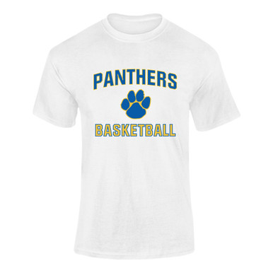 Dudley Panthers Paw Basketball #1 Men's Premium SS T-Shirt