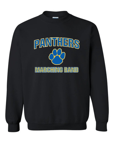 Dudley Panthers Paw Marching Band Men's Sweatshirt