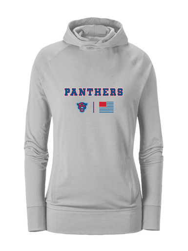 Midway Panthers Head Team Colors Flag Women's Hoodie