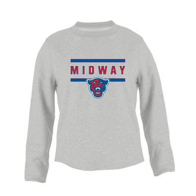 Midway Panthers Head Mascot #4 Women's Sweatshirt