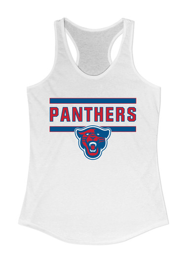 Midway Panthers Head Mascot #5 Women's Tank Top