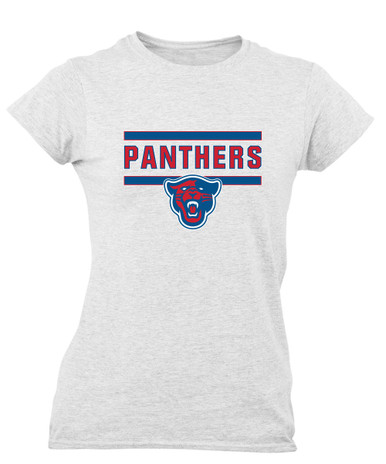 Midway Panthers Head Mascot #5 Women's Premium SS T-Shirt
