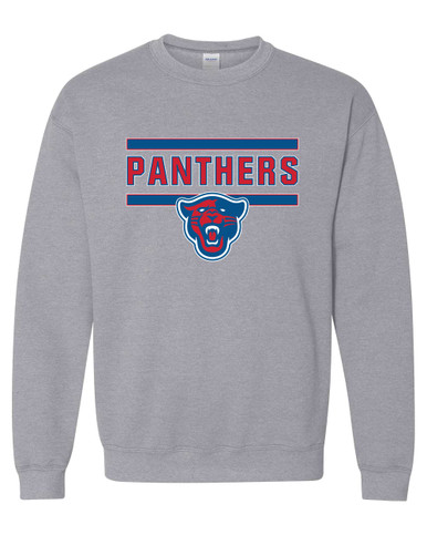 Midway Panthers Head Mascot #5 Men's Sweatshirt