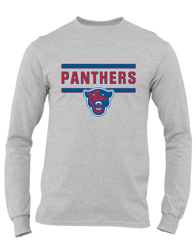 Midway Panthers Head Mascot #5 Men's Premium LS T-Shirt