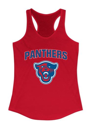 Midway Panthers Head Mascot #6 Women's Tank Top