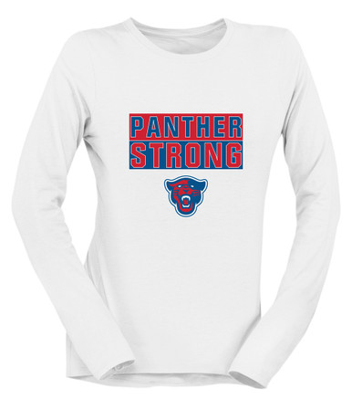 Midway Panthers Head Strong #1 Women's Premium LS T-Shirt