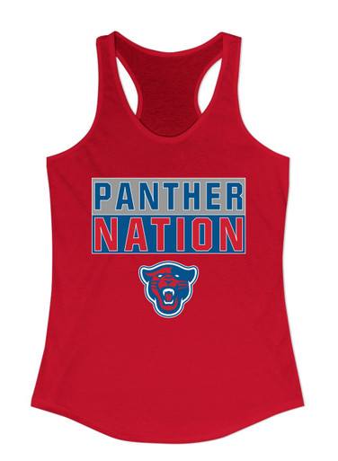 Midway Panthers Head Nation #1 Women's Tank Top