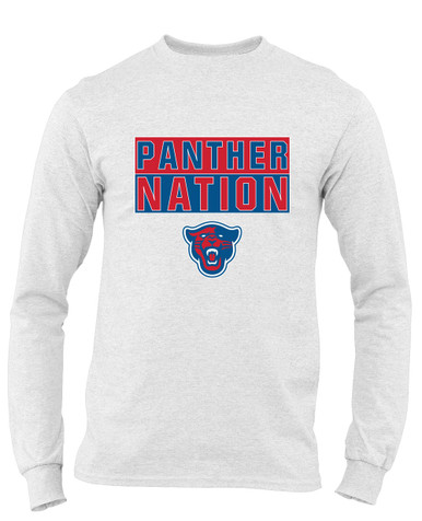 Midway Panthers Head Nation #1 Men's Premium LS T-Shirt