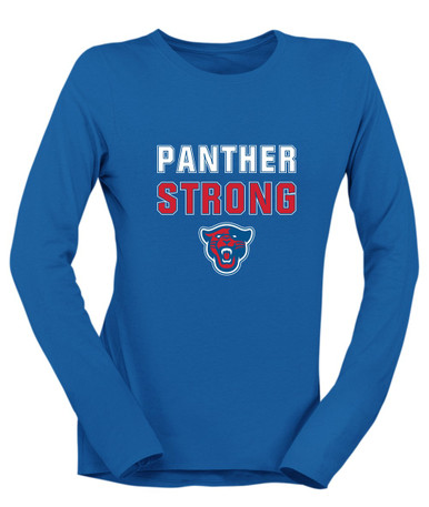 Midway Panthers Head Strong #2 Women's LS T-Shirt