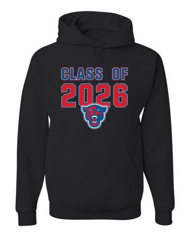 Midway Panthers Head Class of 2026 Men's Premium Hoodie