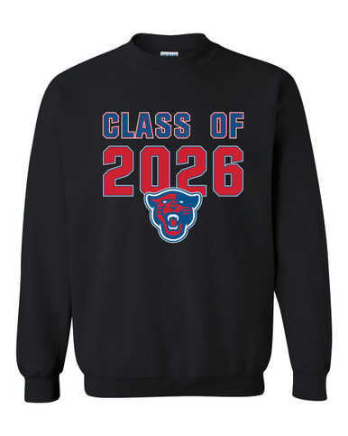 Midway Panthers Head Class of 2026 Men's Sweatshirt