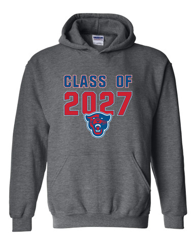 Midway Panthers Head Class of 2027 Men's Hoodie