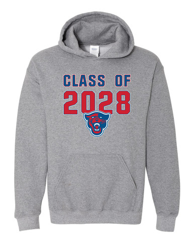 Midway Panthers Head Class of 2028 Men's Hoodie