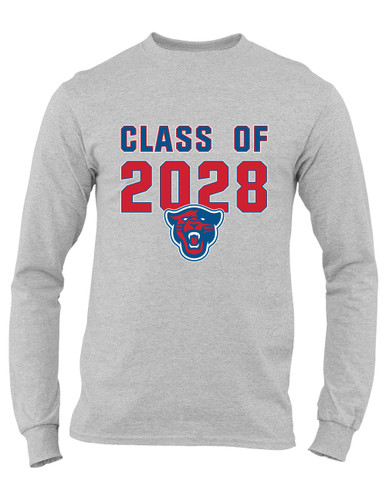 Midway Panthers Head Class of 2028 Men's Premium LS T-Shirt