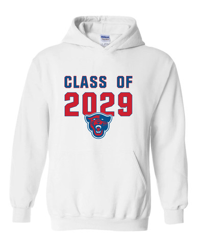 Midway Panthers Head Class of 2029 Men's Hoodie