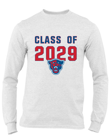 Midway Panthers Head Class of 2029 Men's Premium LS T-Shirt