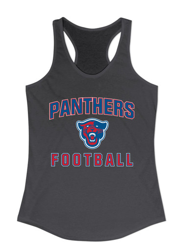 Midway Panthers Head Football #1 Women's Tank Top