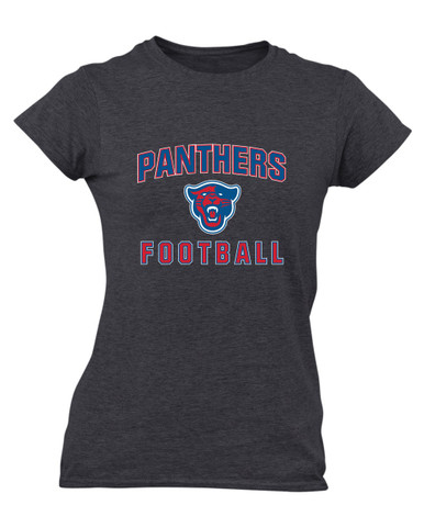 Midway Panthers Head Football #1 Women's Premium SS T-Shirt