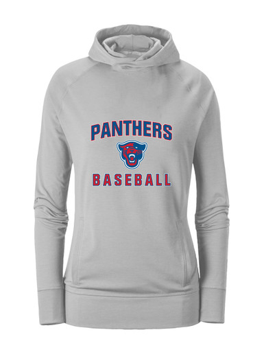 Midway Panthers Head Baseball #1 Women's Hoodie