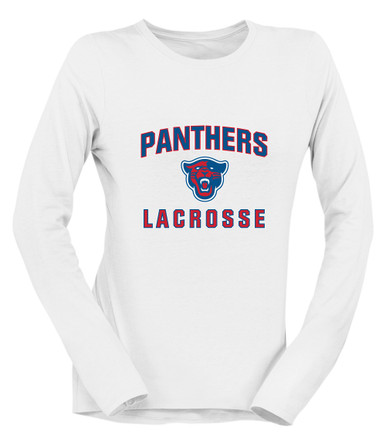 Midway Panthers Head Lacrosse Women's LS T-Shirt