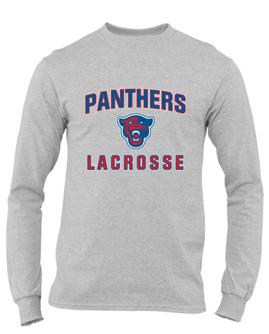 Midway Panthers Head Lacrosse Men's Premium LS T-Shirt