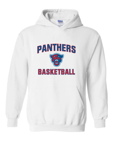 Midway Panthers Head Basketball #1 Men's Hoodie