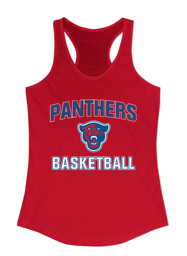 Midway Panthers Head Basketball #1 Women's Tank Top