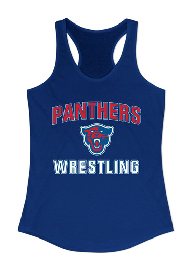 Midway Panthers Head Wrestling Women's Tank Top
