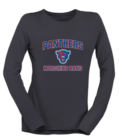 Midway Panthers Head Marching Band Women's Premium LS T-Shirt