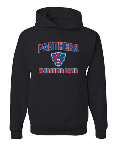 Midway Panthers Head Marching Band Men's Premium Hoodie