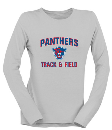Midway Panthers Head Track & Field Women's LS T-Shirt