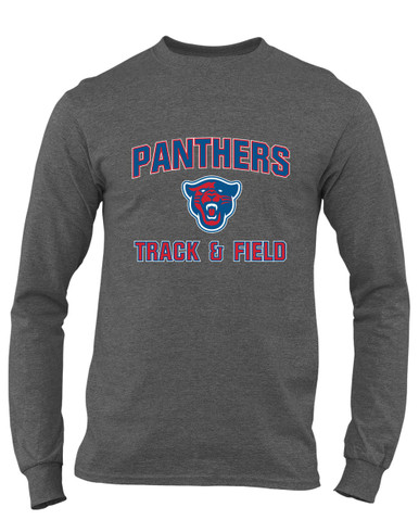 Midway Panthers Head Track & Field Men's LS T-Shirt