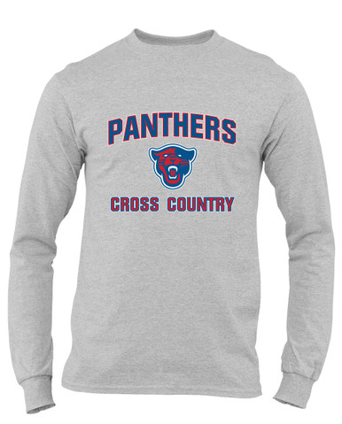 Midway Panthers Head Cross Country Men's Premium LS T-Shirt