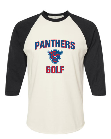 Midway Panthers Head Golf Women's Baseball T-Shirt
