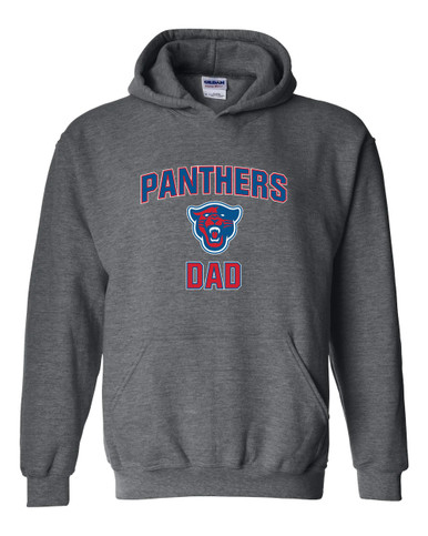 Midway Panthers Head Dad Men's Hoodie