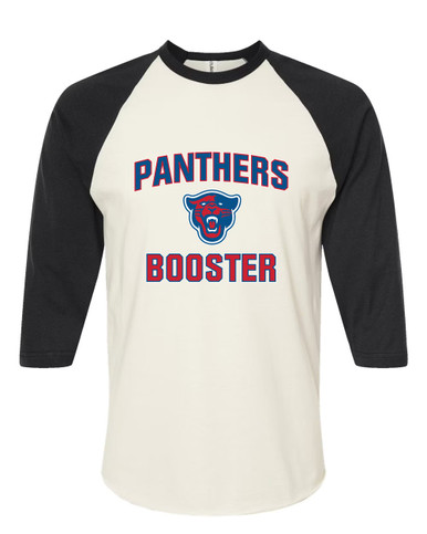 Midway Panthers Head Booster Women's Baseball T-Shirt