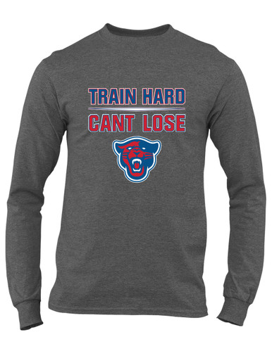Midway Panthers Head Train Hard, Can't Lose Men's LS T-Shirt