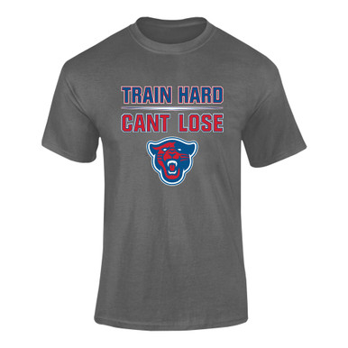 Midway Panthers Head Train Hard, Can't Lose Men's SS T-Shirt